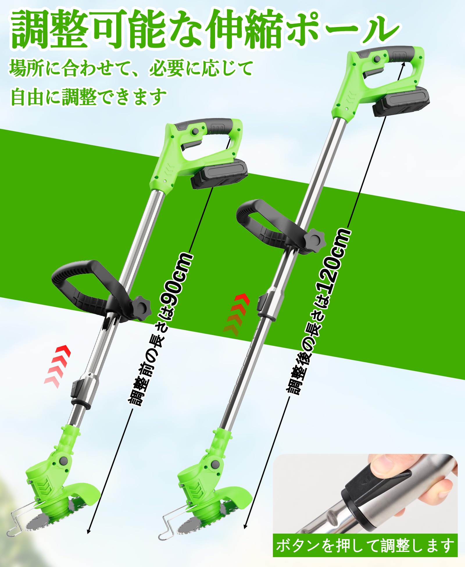 草刈り機 充電式草刈り機 1880W高功率 2000mAh アウトドア Amazon.co.jp: 草刈り機 充電式草刈り機 1880W高功率 2000mAh*2