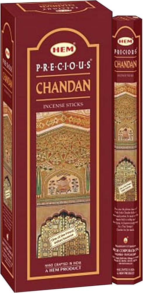 Amazon.com: Hem Precious Chandan Incense Sticks,pack of 6 -20