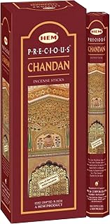 Hem Precious Chandan Incense Sticks,pack of 6 -20 agarbattis each total 120 sticks