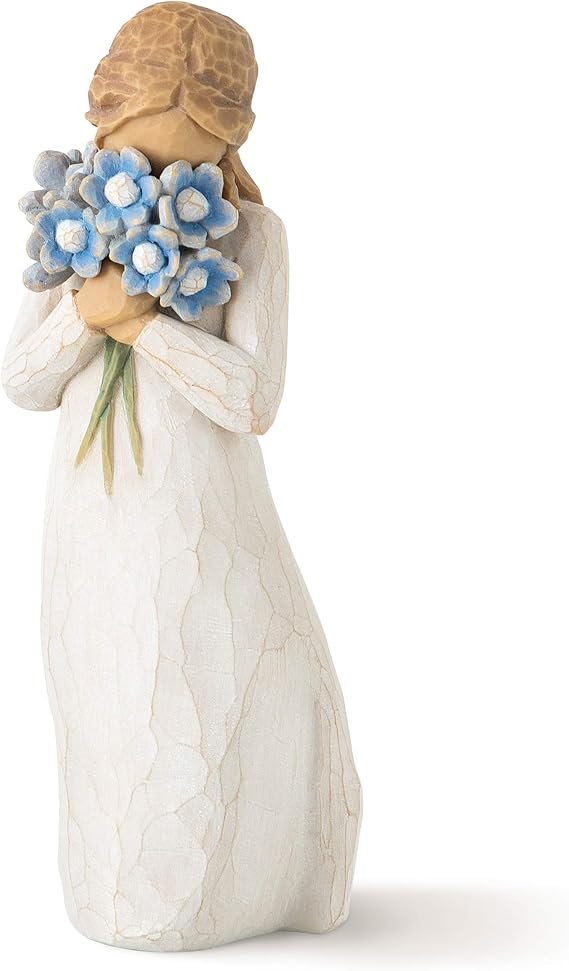 9. Willow Tree Forget-me-not, Sculpted Hand-Painted Figure