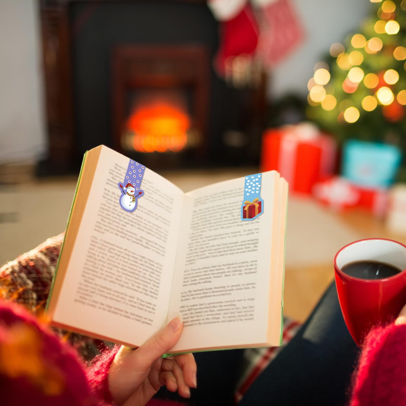 24 Stück Magnet Lesezeichen, Weihnachtswichtel Mag Produktbild-Vorschau 6