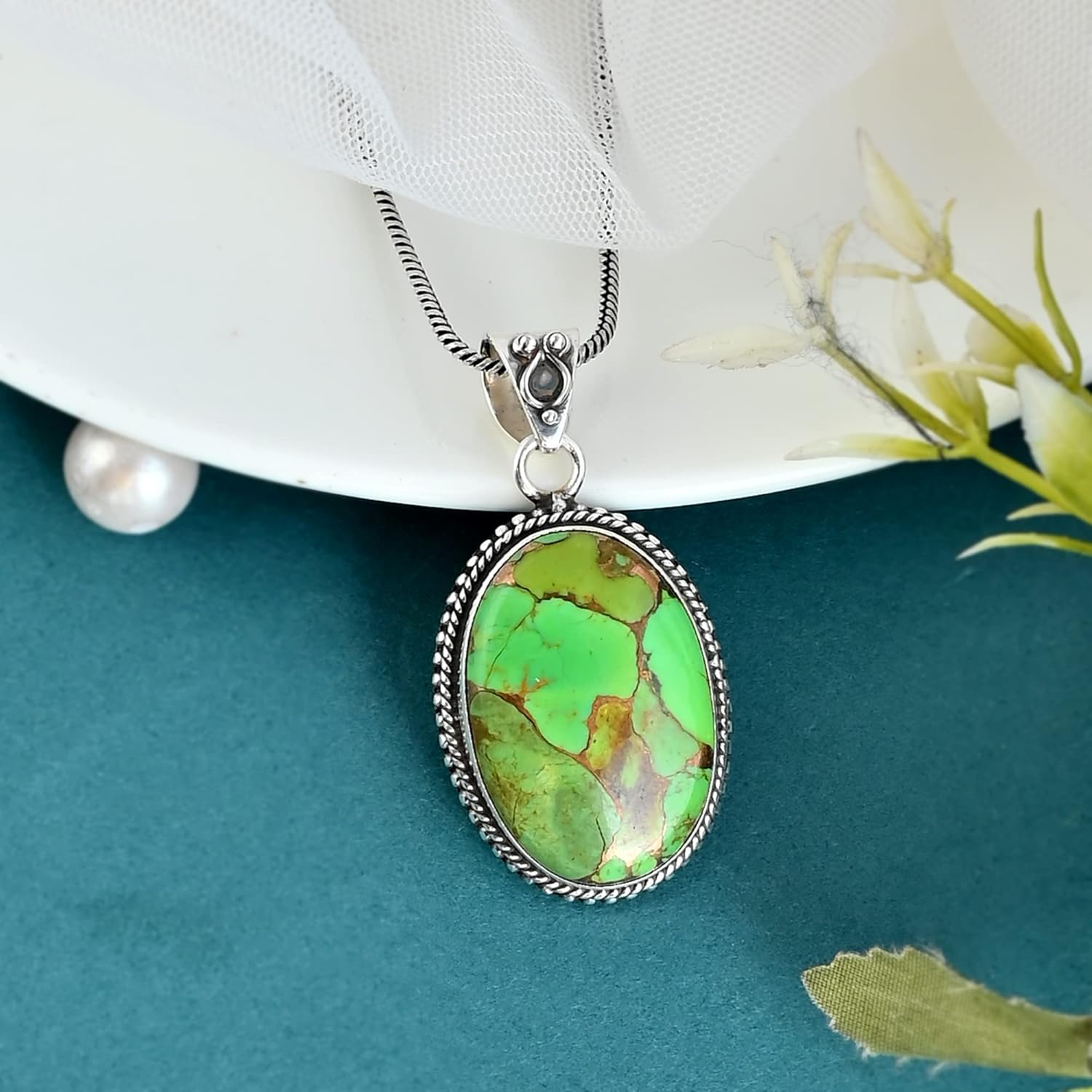 Variable Gemstone Pendant Necklaces - Image 3