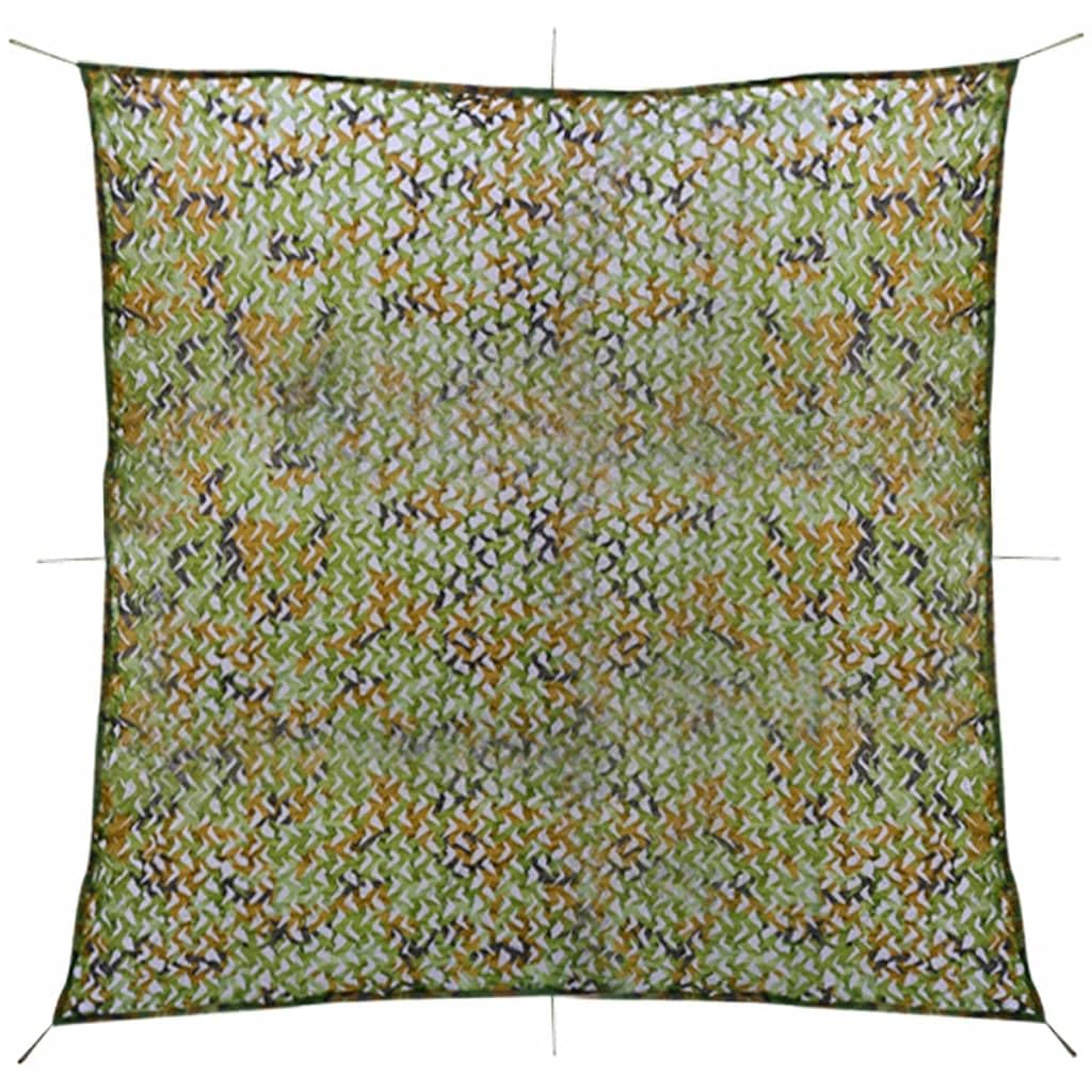 Tarnnetz Tarnung Camouflage Netz x m Grün aus% Polyester Oxford-Gewebe mit Aufbewahrungstasche für Jagd, schiesssport, ansitz, Outdoor, sichtschutz und verdeck