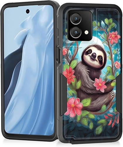 Funda para Moto G Stylus 5G 2023, resistente de doble capa híbrida de policarbonato duro, goma suave, a prueba de golpes, funda protectora