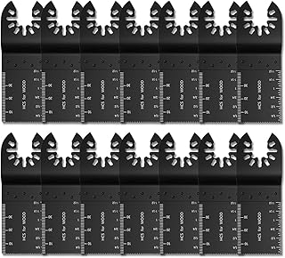 15PCS Universal Oscillating Quick Release Saw...,