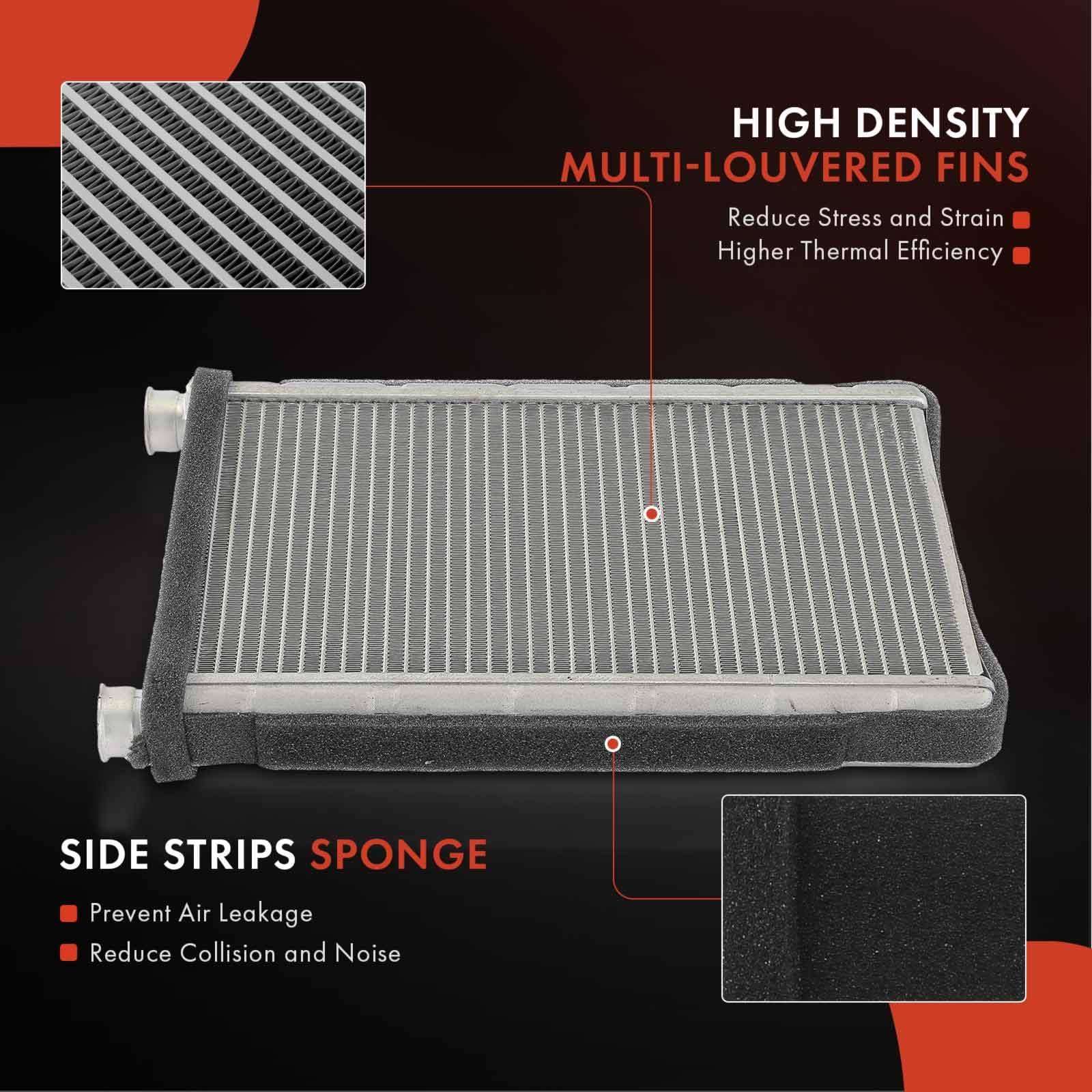 A-Premium Heater Core For BMW 3 Series, 1 Series, X Models | Aluminum HVAC Core Replacement, Compatible With 325i, 328i, 335i, M3, X1, X3, X4