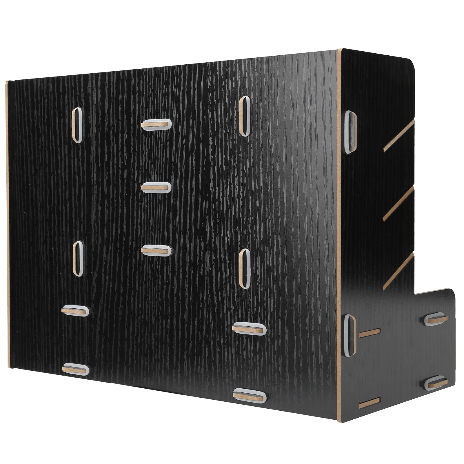 TUMUCUTE Draadopbergkubussen, 12-kubus metalen opbergplanken boekenplank, stapelbare modulaire kastorganizer voor slaapkamer, woonkamer, kantoor, zwart