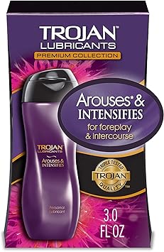 Trojan Arouses & Intensifies Lubricant, 3 oz, 8-Pack