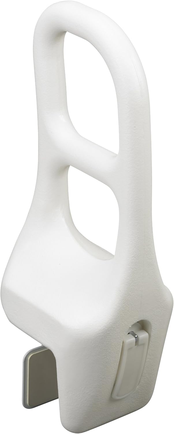 Prоduсt Dеаl Drive Medical Plastic Tub Rail, White, 16 1/2", 1 Count