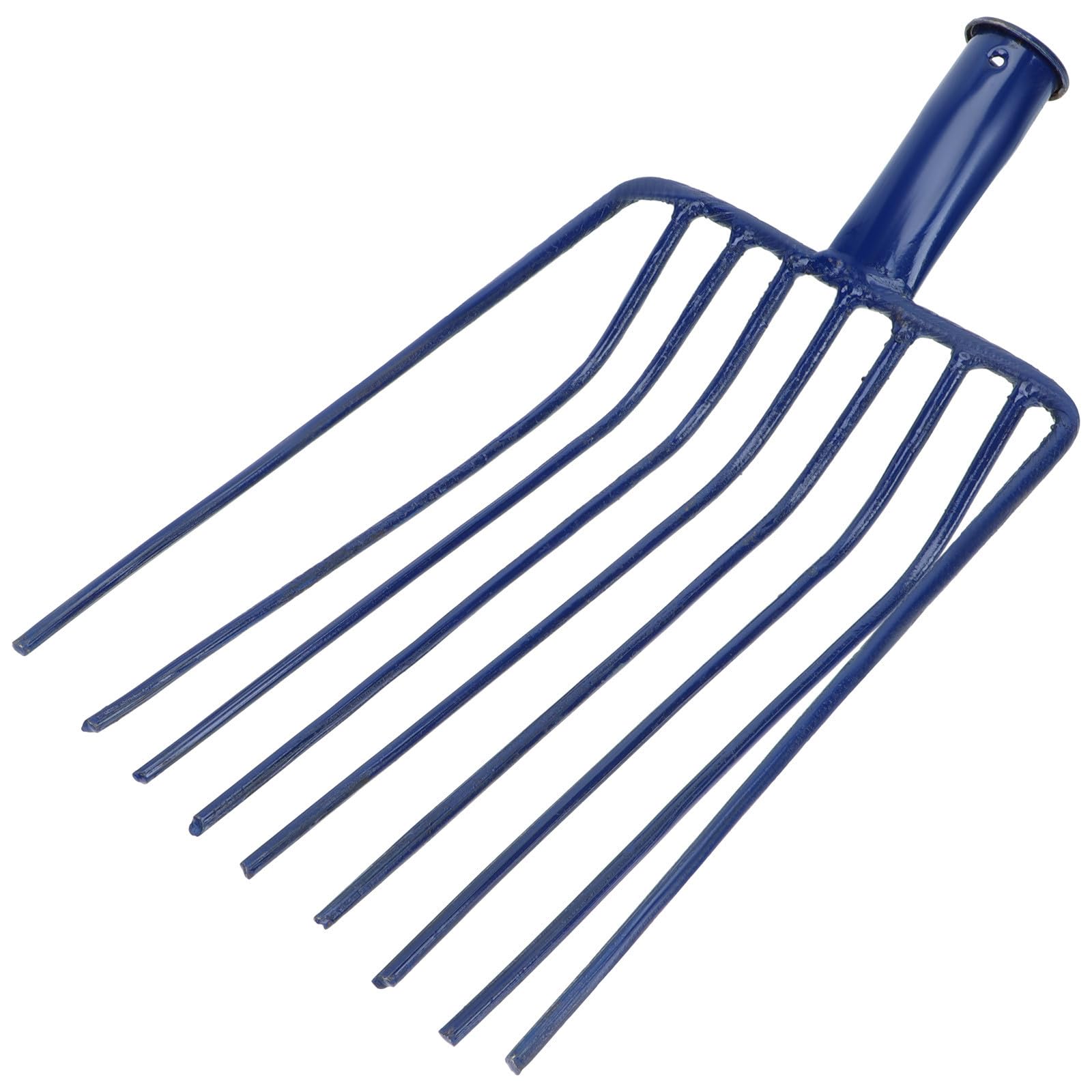 Pelle à charbon en acier résistant avec fourche pour creuser les sols durs