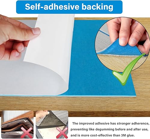 Miniatura 9 de Suelo de lancha de espuma EVA 94 x 453516 de teca sintética, alfombra marina, suelo de lancha, antideslizante, autoadhesiva, espuma para lanchas,