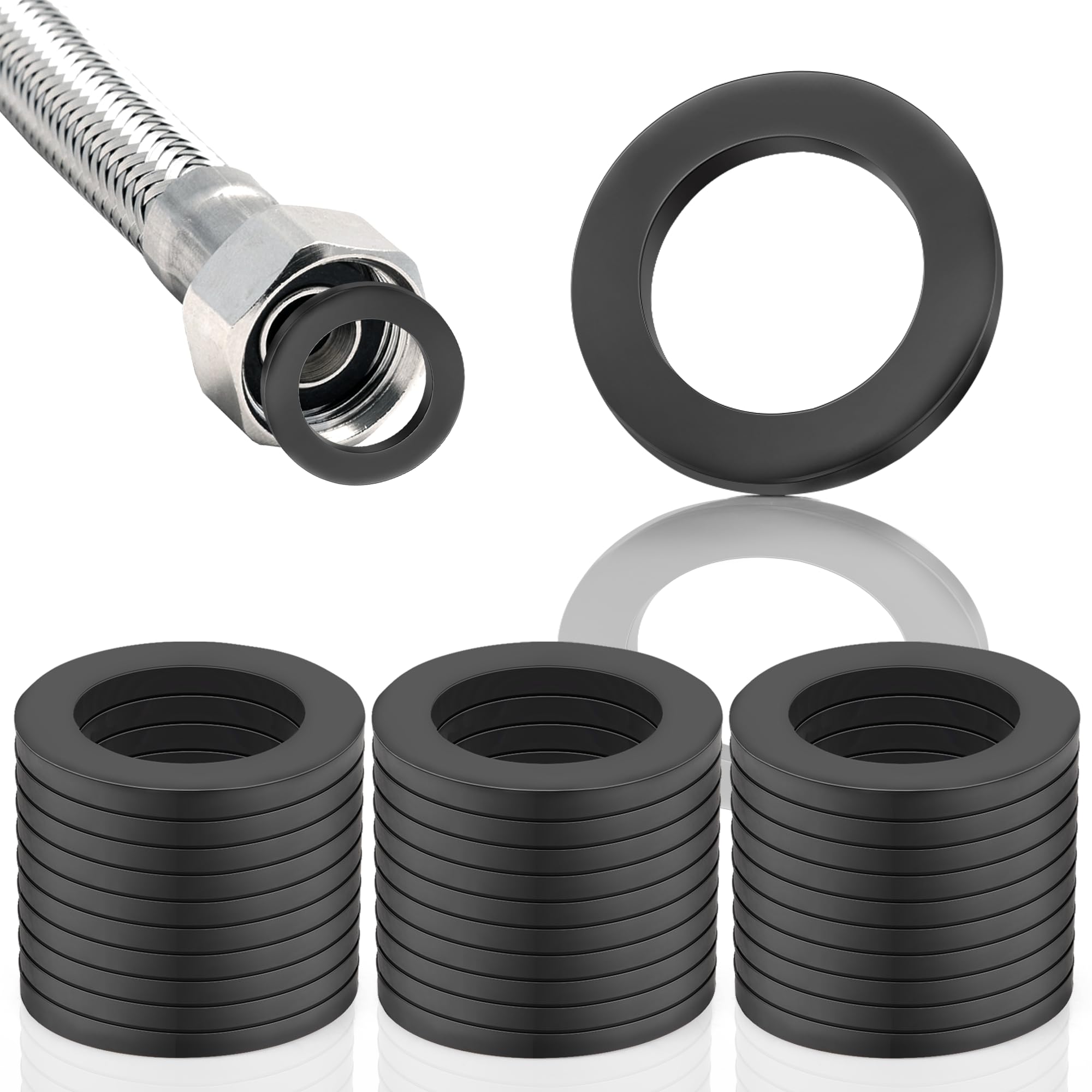 30 stuks 3/4 inch afdichtringen, O-ring, afdichtingen, sanitair, platte