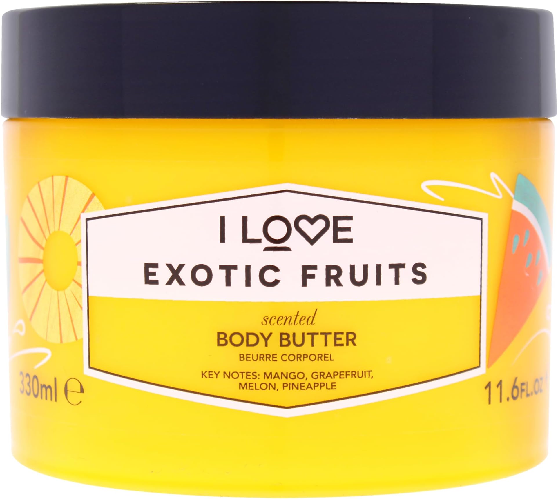 Body Butter Exotic Fruit, 300 ml