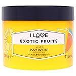I Love Signature Exotic Fruits Scented Body Butter, Packed With Shea Butter & Coconut Oil to Regenerate & Nourish the Skin, Vegan-Friendly - 330ml