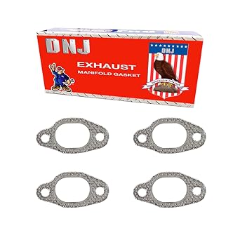 DNJ EG803 Exhaust Manifold Gasket Set for 1993-2006 Volkswagen Beetle, Cabrio, Golf 1.9L-2.0L L4 8V SOHC 1896cc