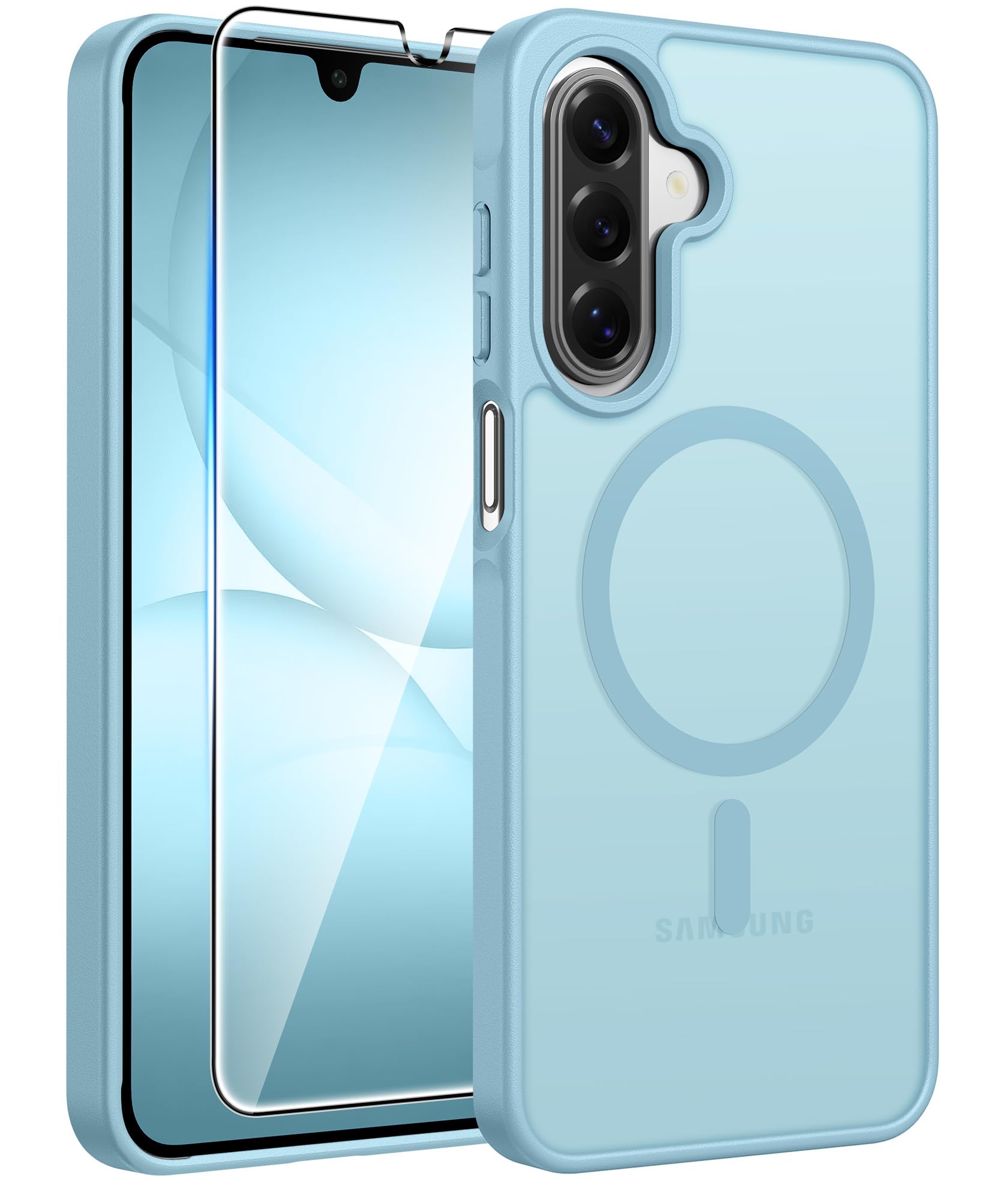 FNTCASE for Galaxy A17/A16 5G Phone Case, Fit for Magsafe, Screen Protector