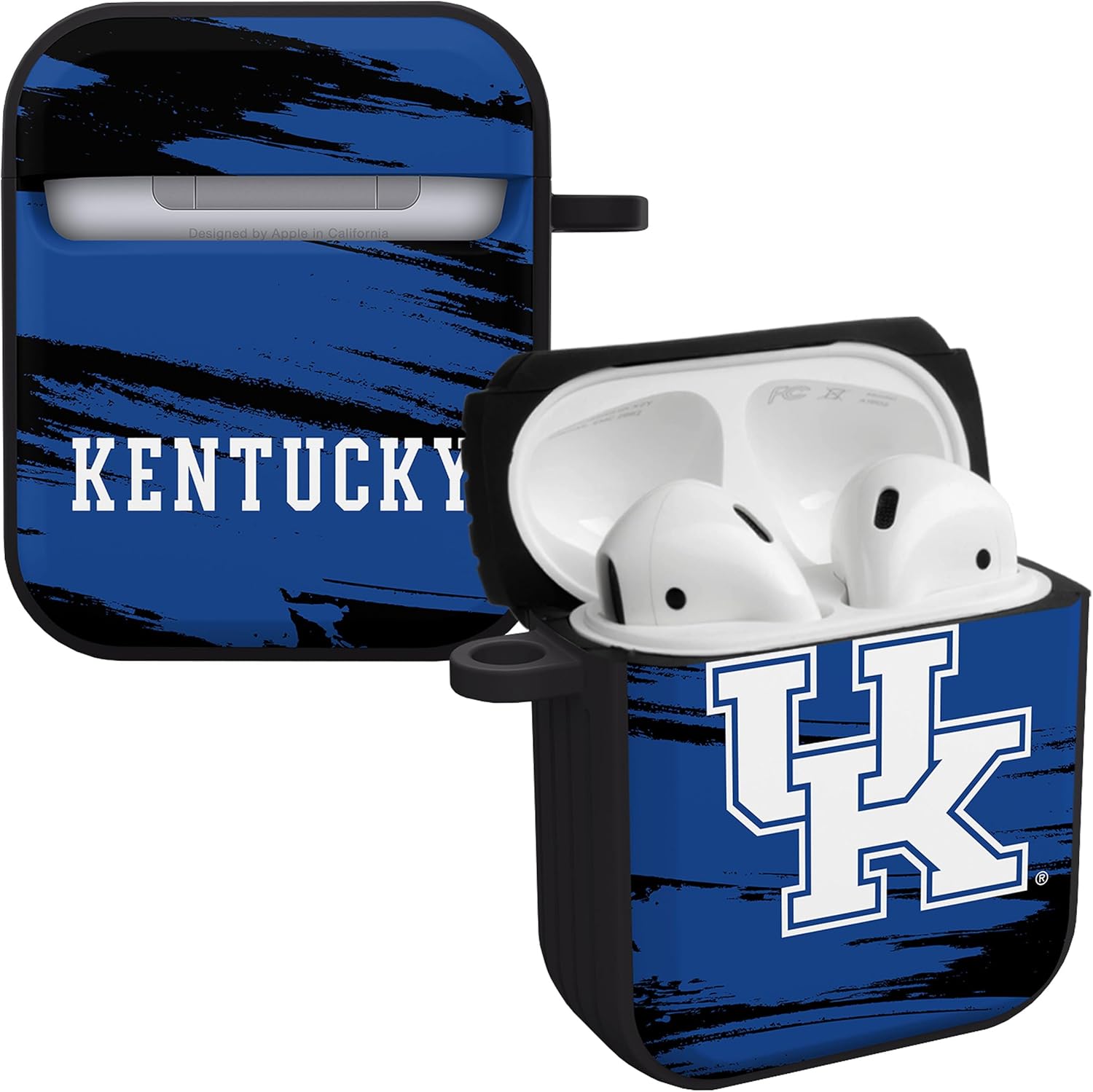 Affinity Bands Kentucky Wildcats HDX Case Cover Compatible with Apple AirPods Gen 3 (Paint Stripe)