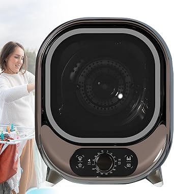 Electric Portable Clothes Dryer, Small Mini Tumble Dryer, Condenser Tumble Dryer, Travel Mini Heating Airler Indoor Clothing, Travel, Apartment, Student Dorm, Hotel, Home B