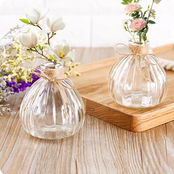 Botella de vidrio difusor de aromas vacía transparente VASANA miniatura 6