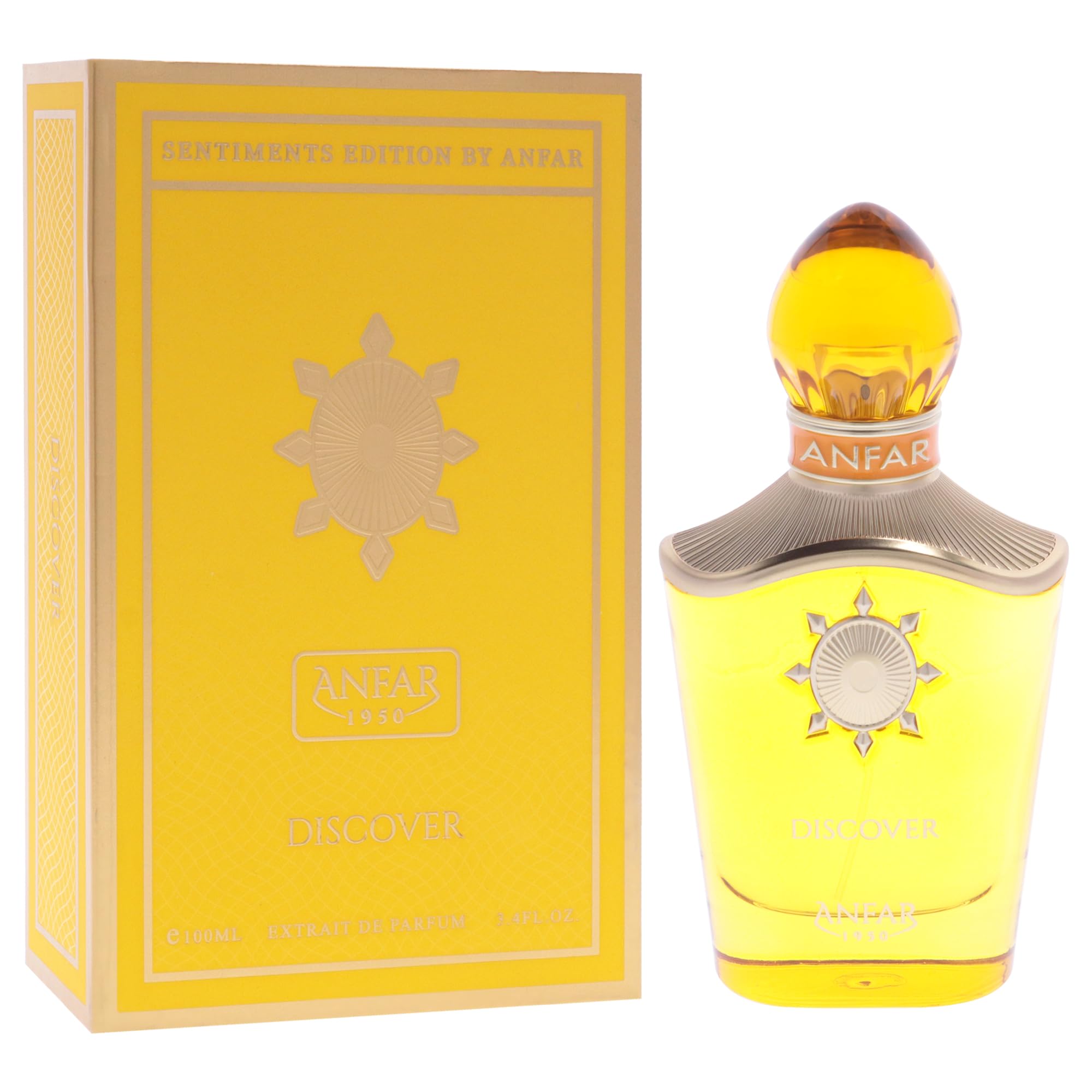 Sentiments Edition – Discover by Anfar for Men – 96 g Extrait De Parfum Spray