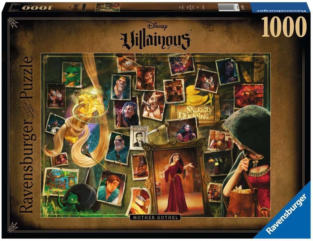 Ravensburger - Puzzle 1000 Pieces Villainous: Mother Gothel | Puzzle 70x50 cm | 1000 Puzzles | Children +14 Years Old | Puzzles 1000 Pieces by Mother Gothel