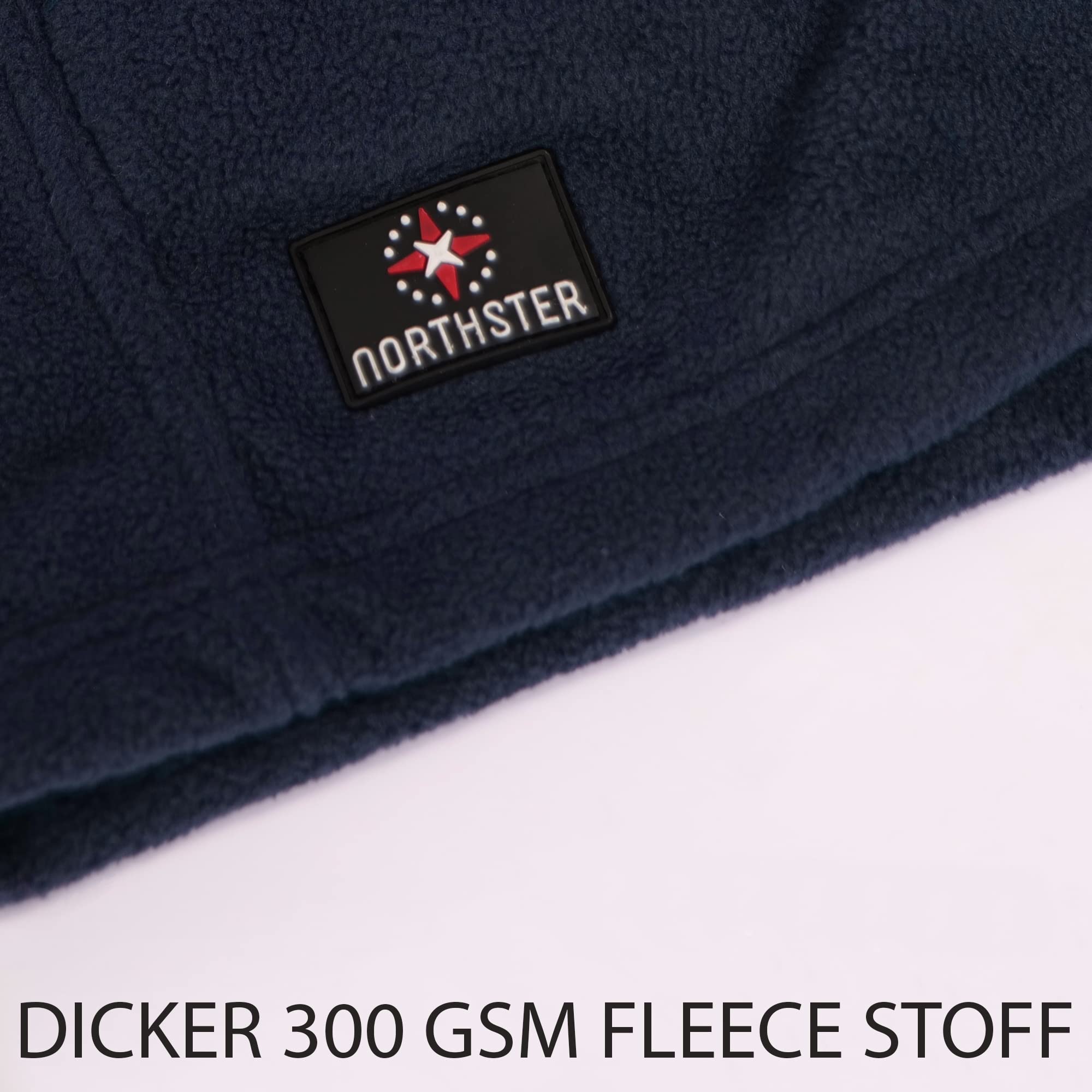 Northster Herren Fleecejacke Männer Outdoorjacke Outdoor Fleece Zipper Übergangsjacke