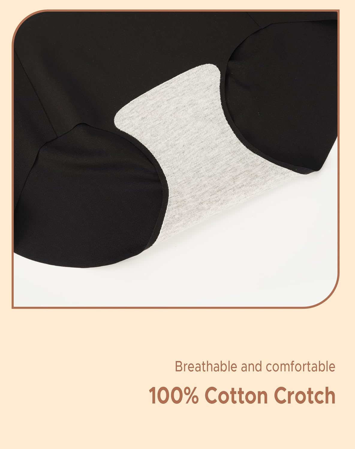 INNERSY Women's Seamless Hipster Underwear Soft No Show Invisible Stretch Panties 4-Pack - Image 5