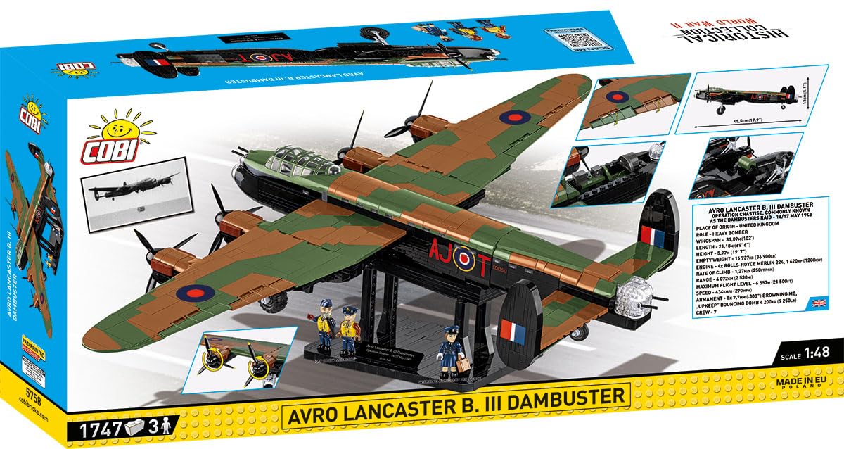 COBI Avión Avro Lancaster B III DAMBUSTERS Executive Edition -5758