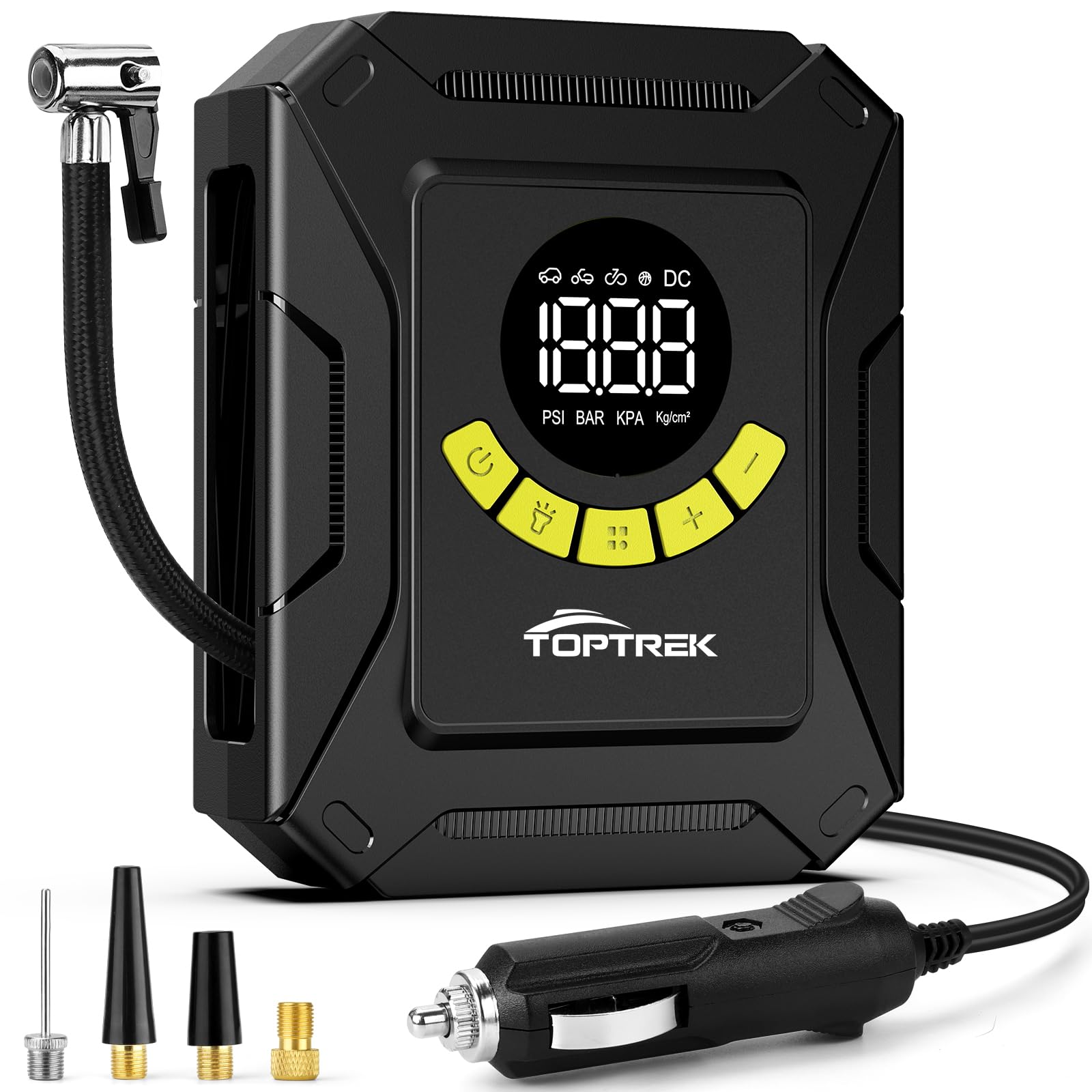 toptrek Car Tyre Inflator 12V DC