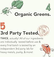 Vista 9 de Mighty Chocolate Milk - Proteína diaria en polvo para niños potenciada con 2 mil millones de probióticos y hojas de espinaca orgánicas, sabores