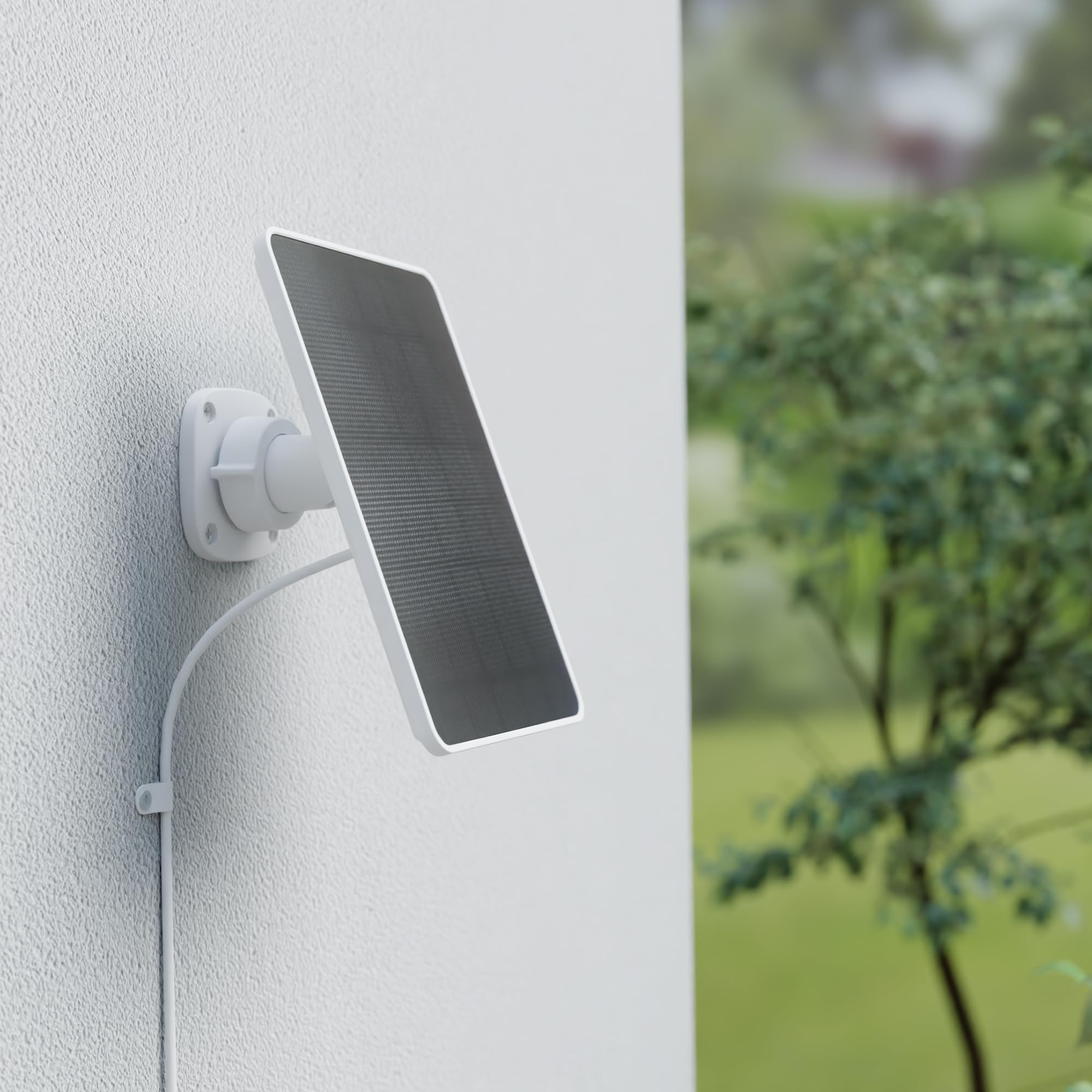 Hombli Solar Panel 3W mit USB-C Anschluss, wetterfestes Solarmodul zur Dauerstromversorgung kompatibler Geräte, inkl. Halterung und 3 m Kabel
