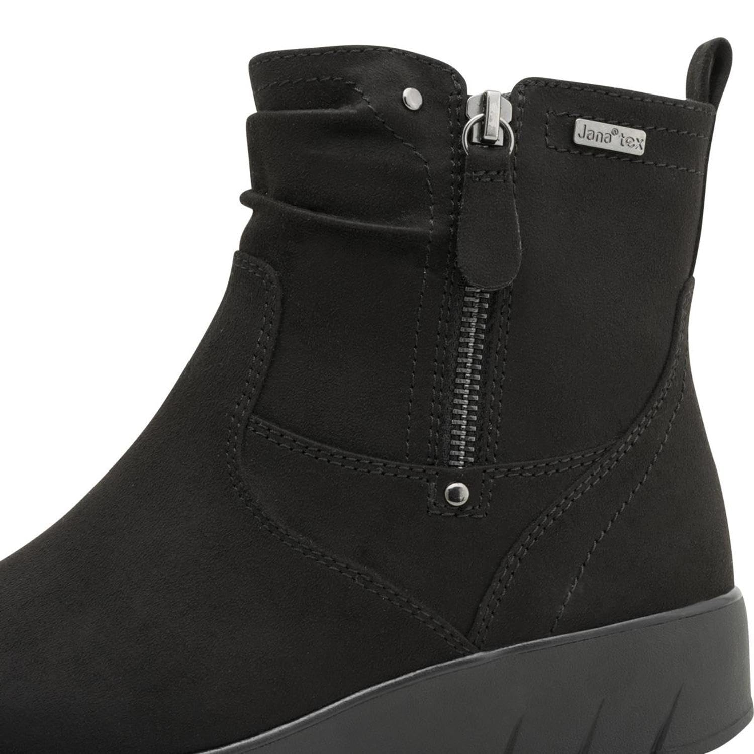 Jana Kobiety Jana Boot Flat Tex + VeganBut do środka łydki