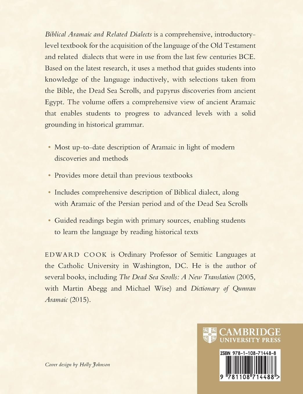 Biblical Aramaic and Related Dialects: An Introduction