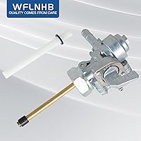 Vista 2 de WFLNHB Llave de vacío para interruptor de combustible, 0.709 in x 0.039 in, repuesto para Honda Ascot Nighthawk Silver Wing Shadow Transalp 600 450