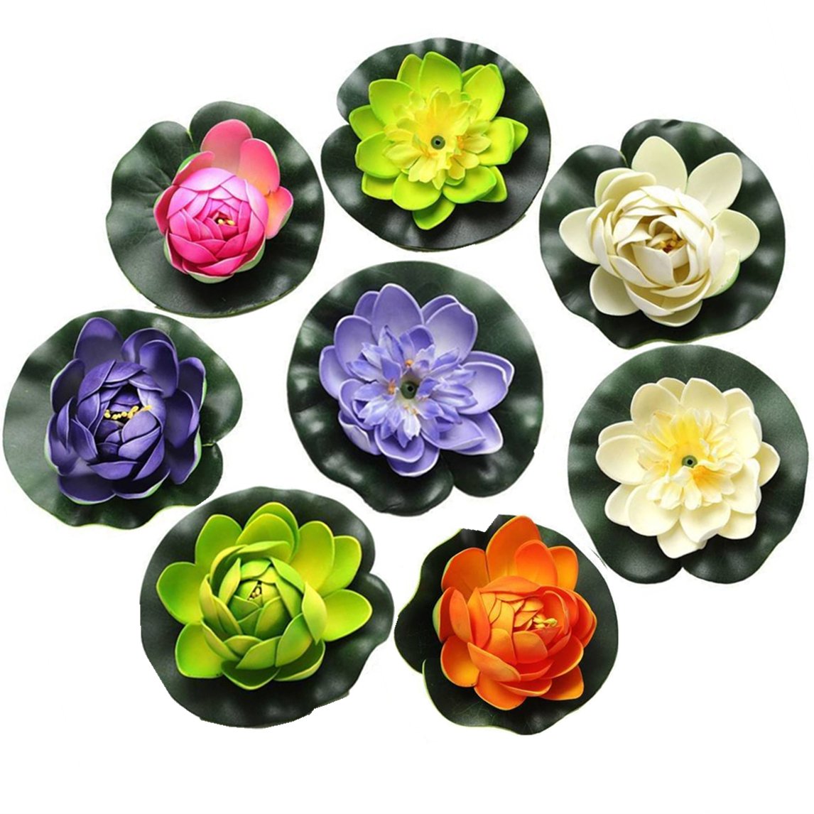 Artificial Floating Pond Plants Decor For You