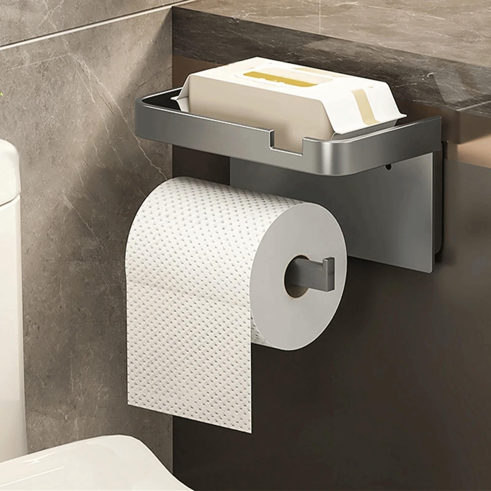 Porta carta igienica in plastica