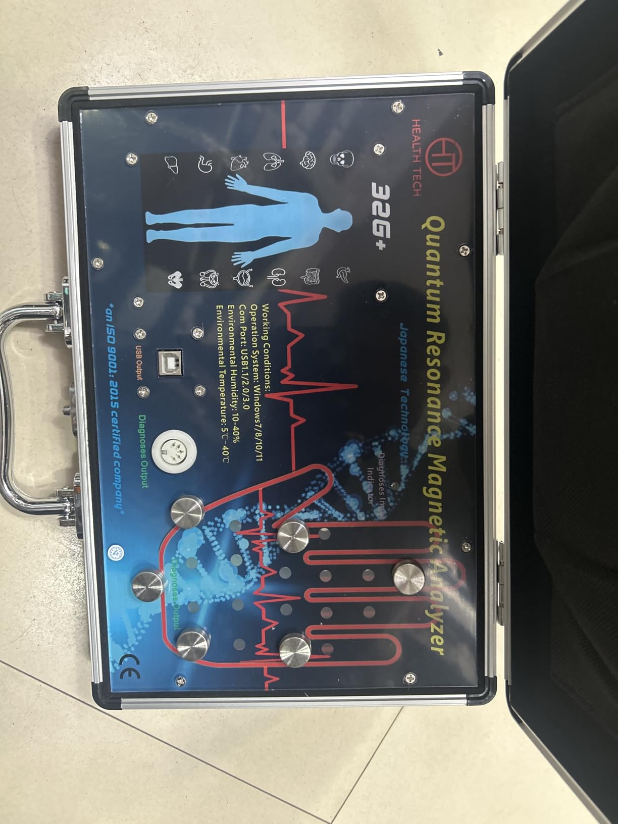 Quantum Resonance Magnetic Analyzer 32G+ Generation I | Full Body Check ...