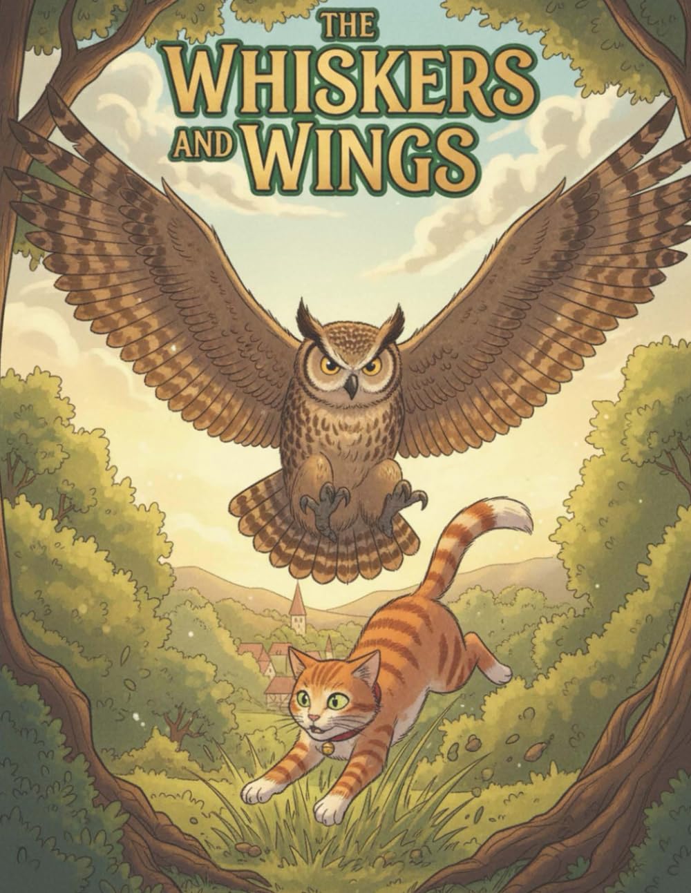 The Whiskers and Wings: A Purrfect Bird & Cat Adventure: Heartwarming Children's Book about Friendship, Kindness, and Unexpected Journeys