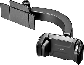 カーメイト(CARMATE) 車用 スマホ ホルダー モニター裏に貼り付ける ディスプレイオーディオ取付タイプ 見やすさ SA35