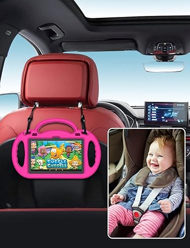 Miniatura 7 de YIHE - Funda para niños para tablet Tienda Kindle Fire de 7 pulgadas 2022 12 generación 2022 duradera funda protectora a prueba de golpes con correa