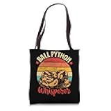 Ball Python Whisperer Funny Snake Breeder Reptile Lover Tote Bag