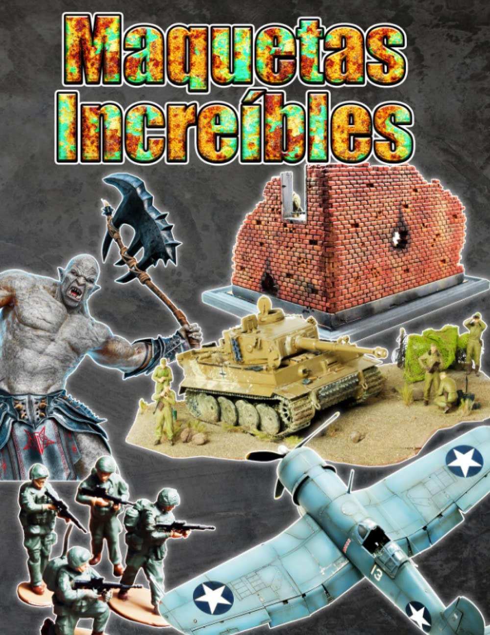 Maquetas Increíbles: Libreta de Proyectos con Fotografía, Diseño y Construcción de Aviones, Trenes, Naves Espaciales, Barcos, Casas, Coches | Regalo ... Guerra Mundial | Modelismo Ferroviario