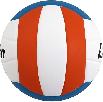 Baden | 12U Light | Soft Microfiber | Youth Official 12U Tournament Indoor Game Volleyball | 12U | Official Size + Weight | Orange/Blue/White | USYVL Approved
