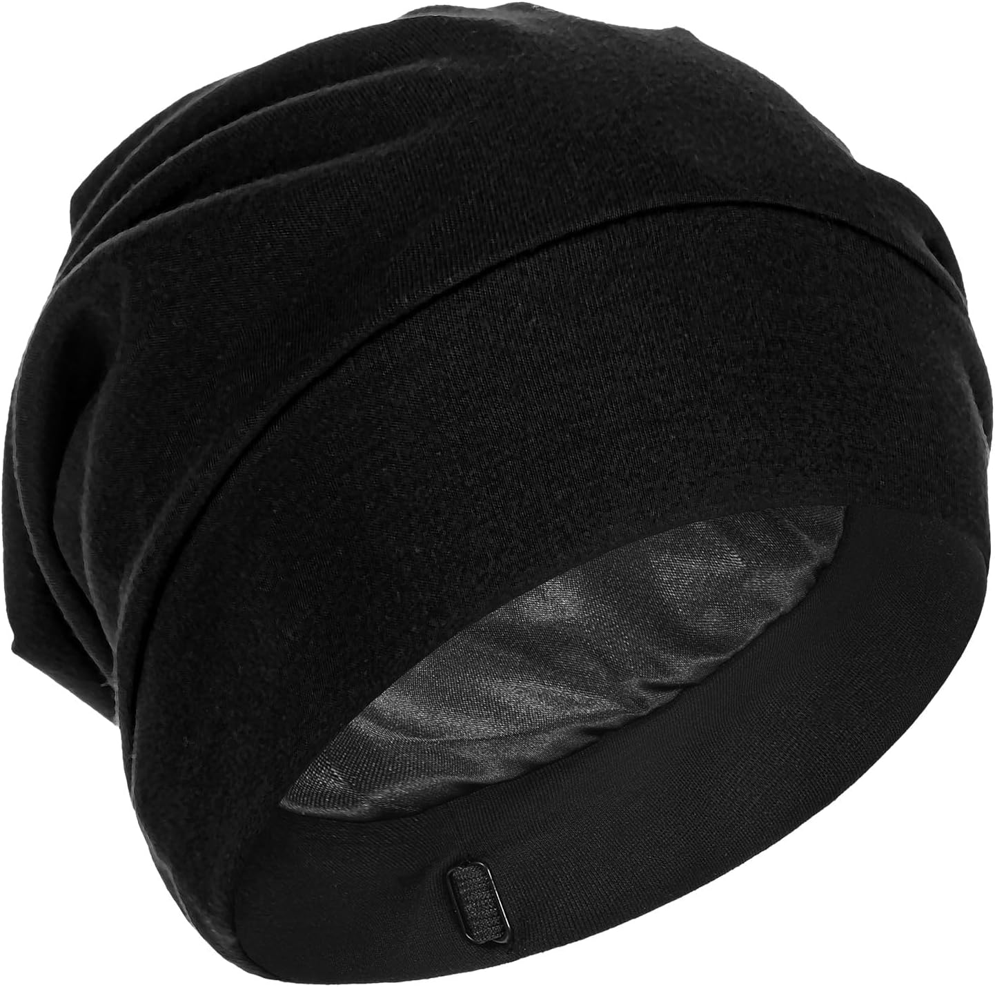 Silk Satin Sleep Bonnet Adjustable Cap for Curly Natural...