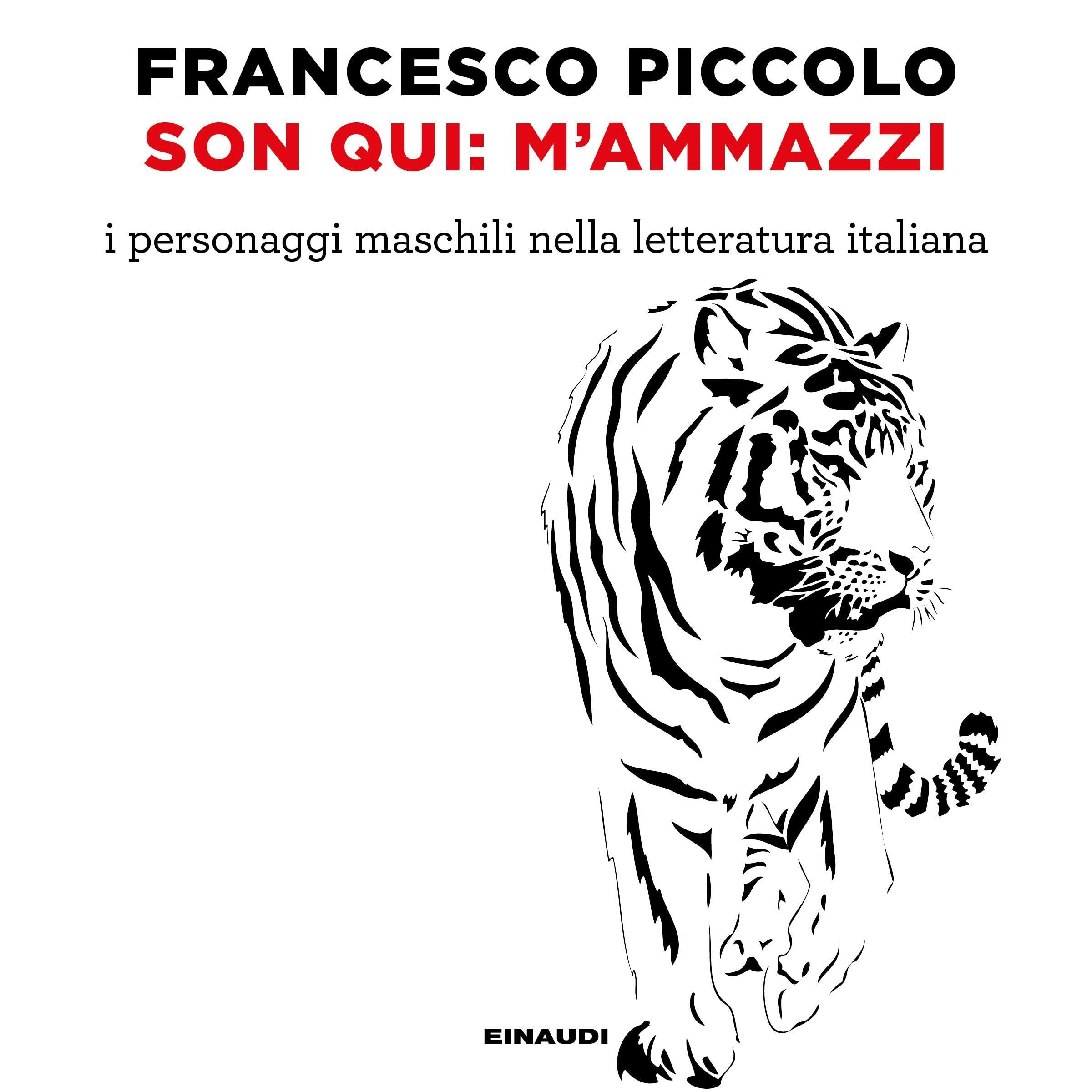 Son qui: m'ammazzi: I personaggi maschili nella letteratura italiana