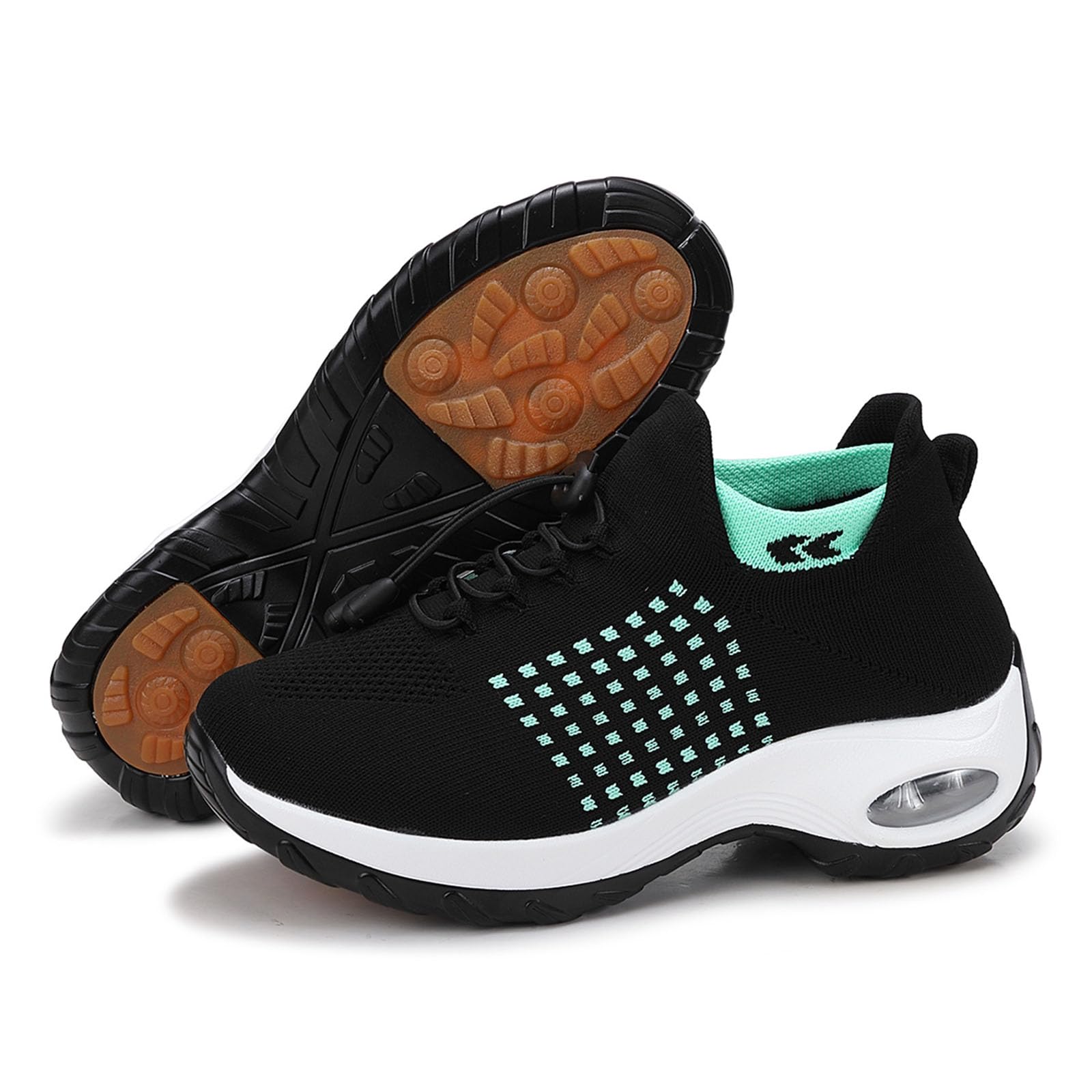 Générique Chaussure Femme Confortable Chaussures d'automne pour Femmes Chaussures De Course pour Femmes Légères De Marche Respirantes Sports_Baskets Femme_Baskets Marche Running Légère Pieds