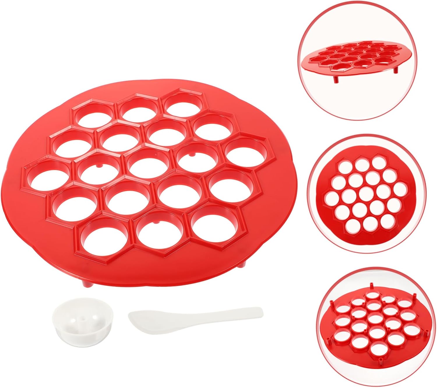 Professional Dumpling Maker Mould Kitchen Essential Tool for Easy and Quick Dumpling Making and Lightweight Design for Home Cooking
