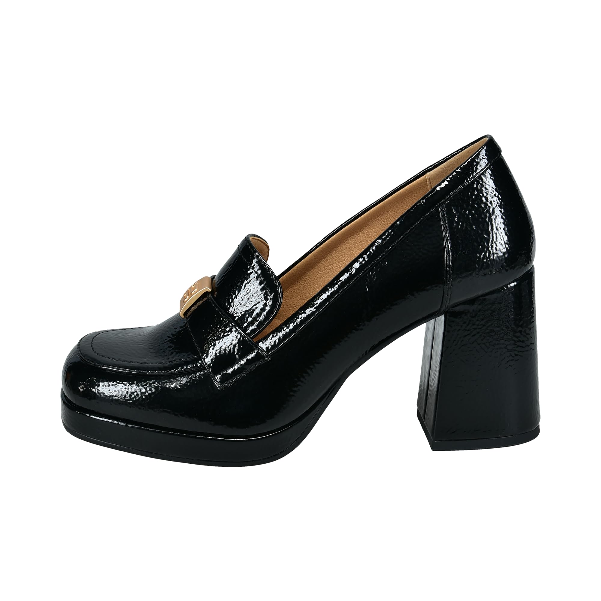 BAGATT Women's Gallarate Pump, Black, 38 EU, Black, 6 UK