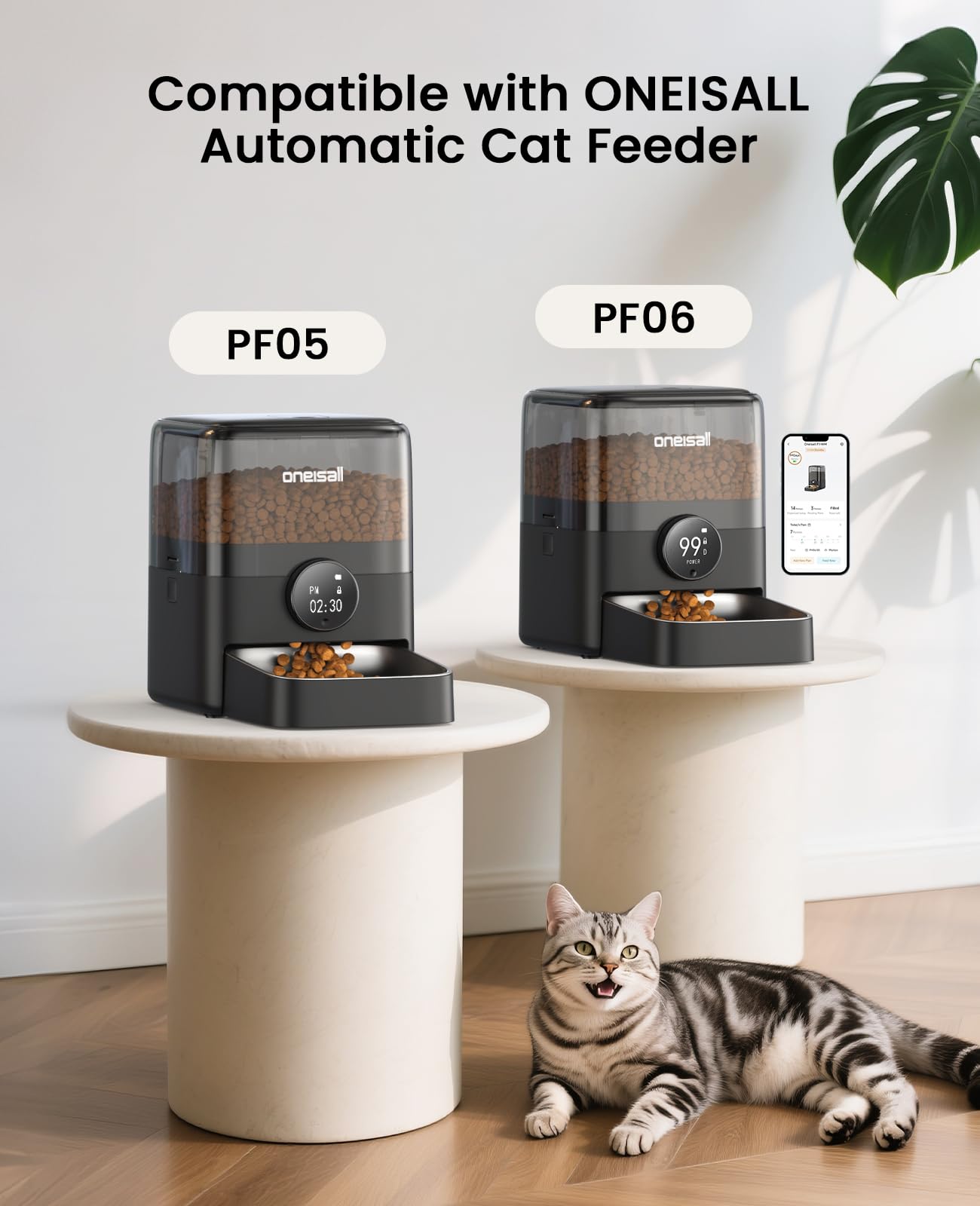 oneisall 6 confezioni di sacchetti essiccanti per alimenti per animali domestici per mangiatoie automatiche per cani e gatti, mantengono il cibo asciutto e fresco