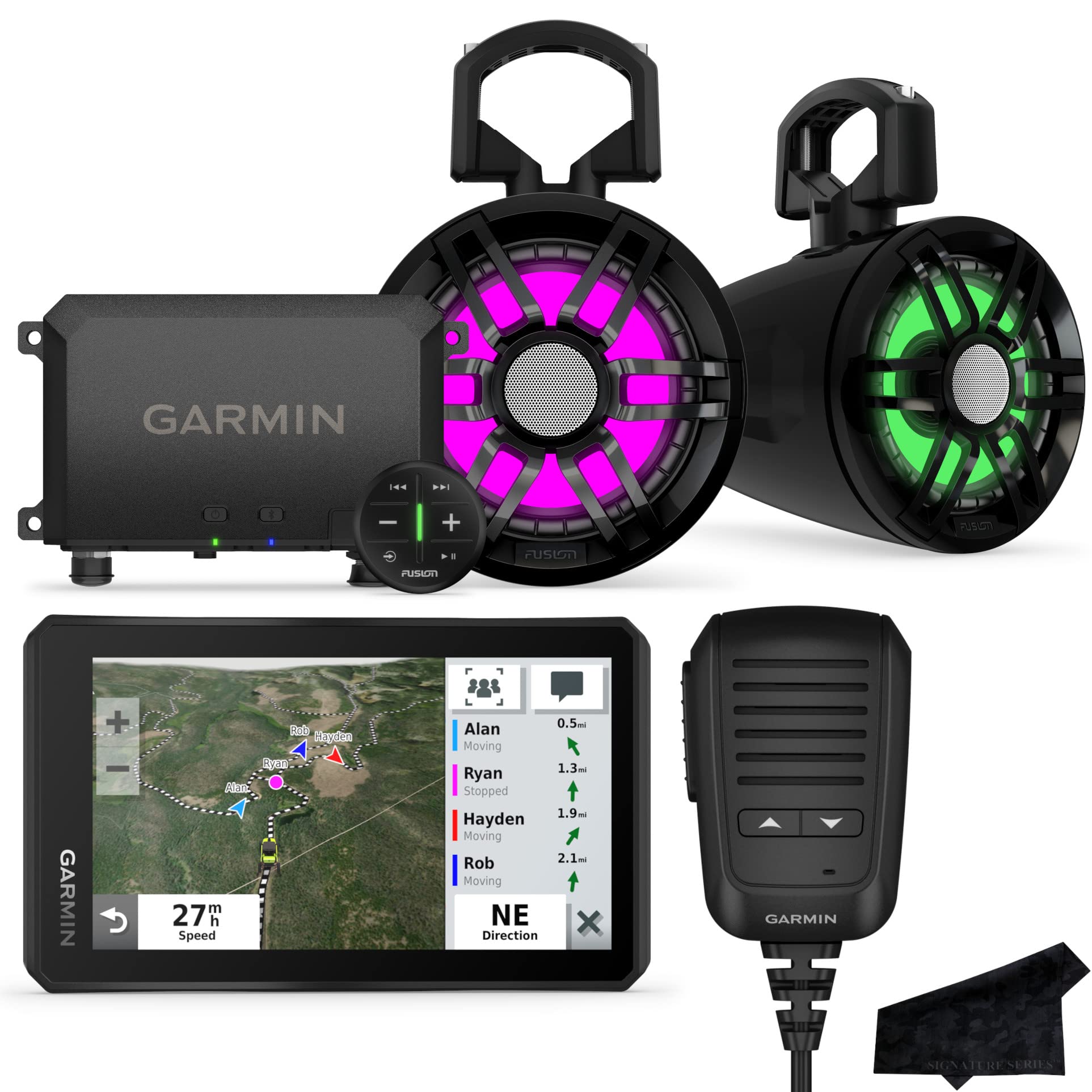 Amazon.com: Garmin Tread Base Edition Rugged Group Ride Radio Off